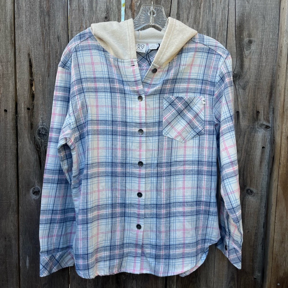 Roxy Girls button down shirt hoody